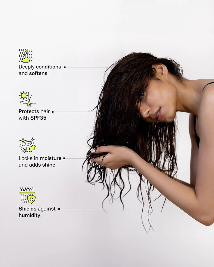 Frizz Fighting Hair Serum 
(With SPF35)