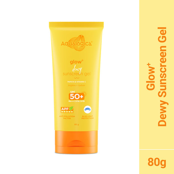 Glow+ Dewy Sunscreen | Aqualogica at Broadway