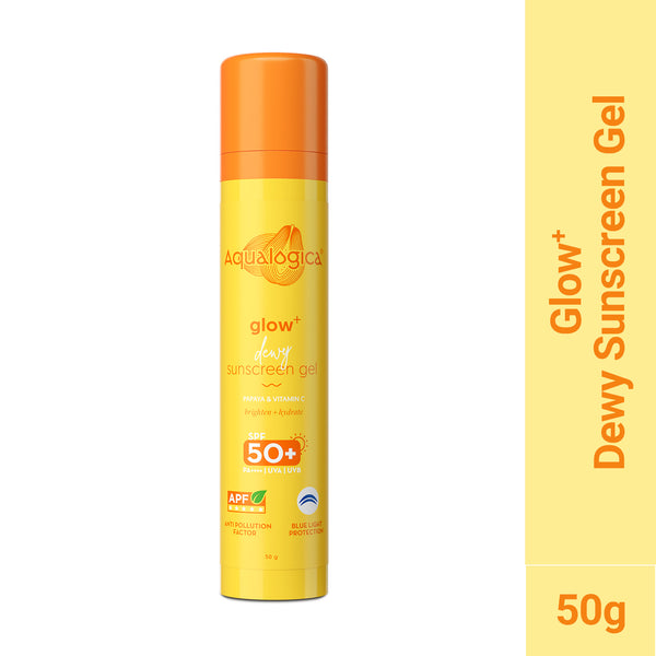 Glow+ Dewy Sunscreen | Aqualogica at Broadway