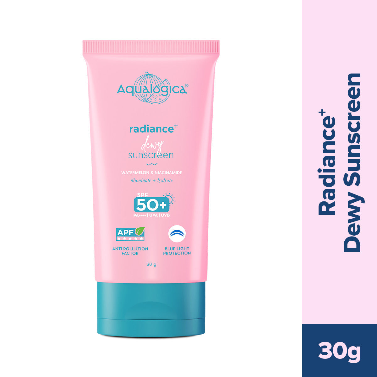 Radiance+ Dewy Sunscreen In-Vivo Tested with Watermelon & Niacinamide with SPF 50 & PA++++ - 30g
