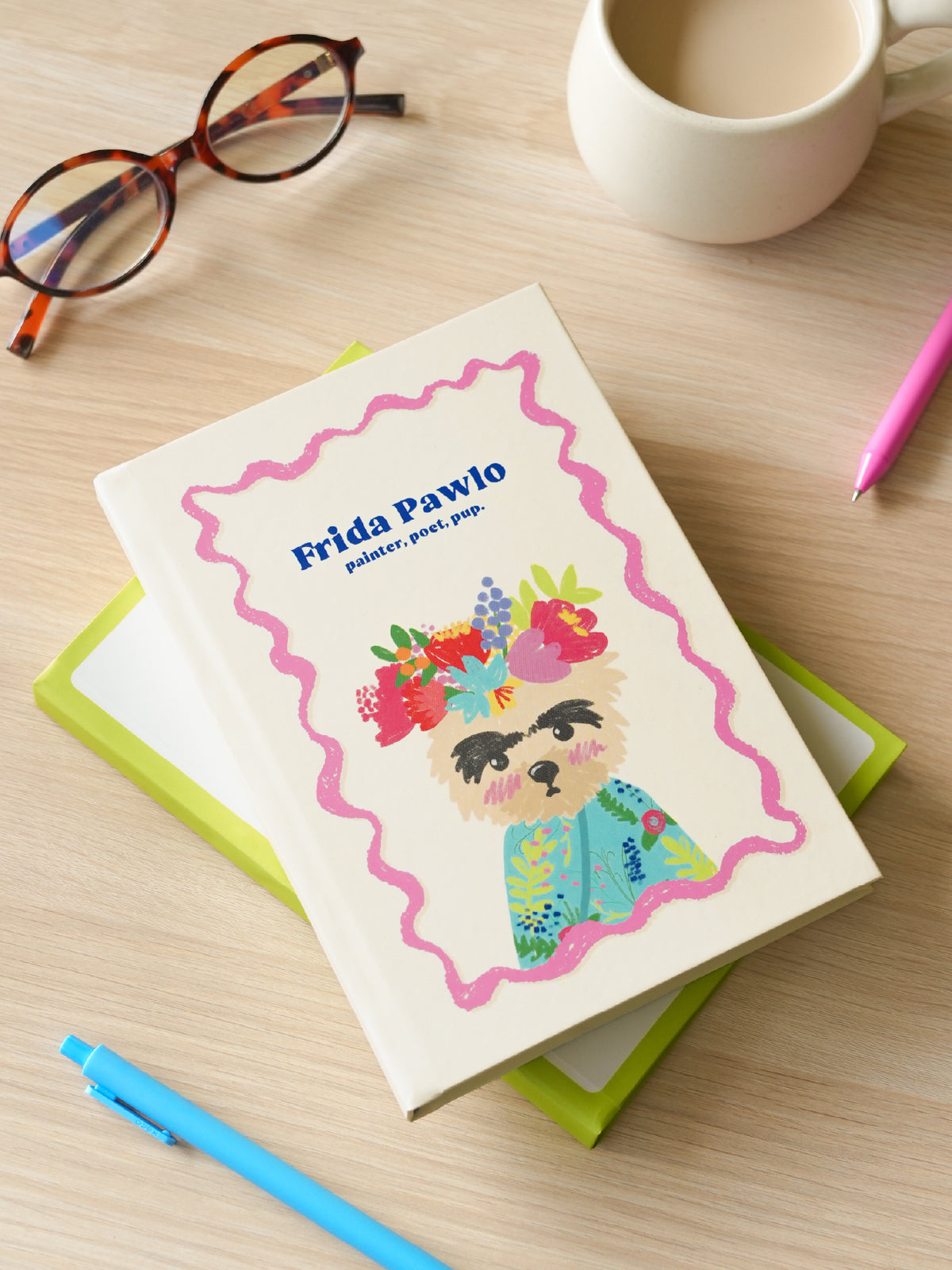 Frida Pawlo | A5 Hardcover Notebook | Aligning Dots at Broadway