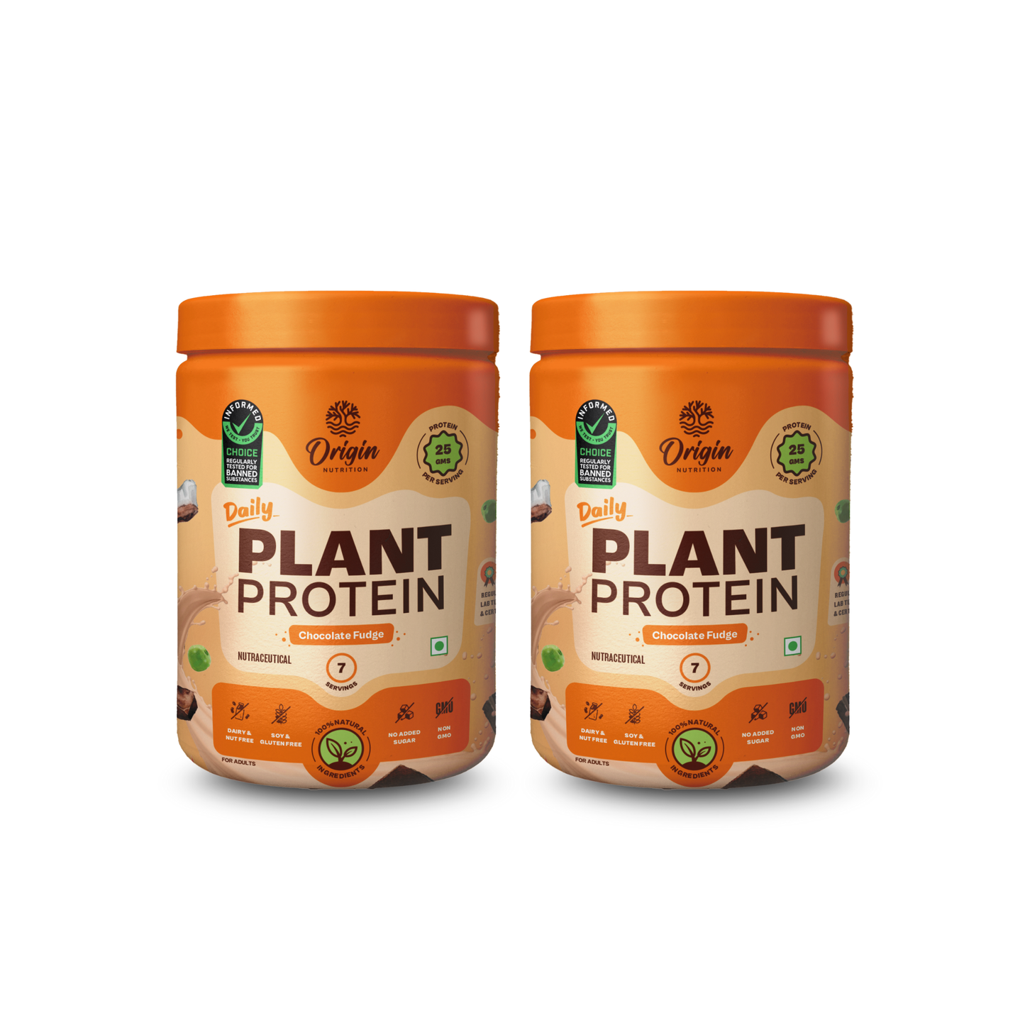 Origin Nutrition Daily Plant Protein  Chocolate