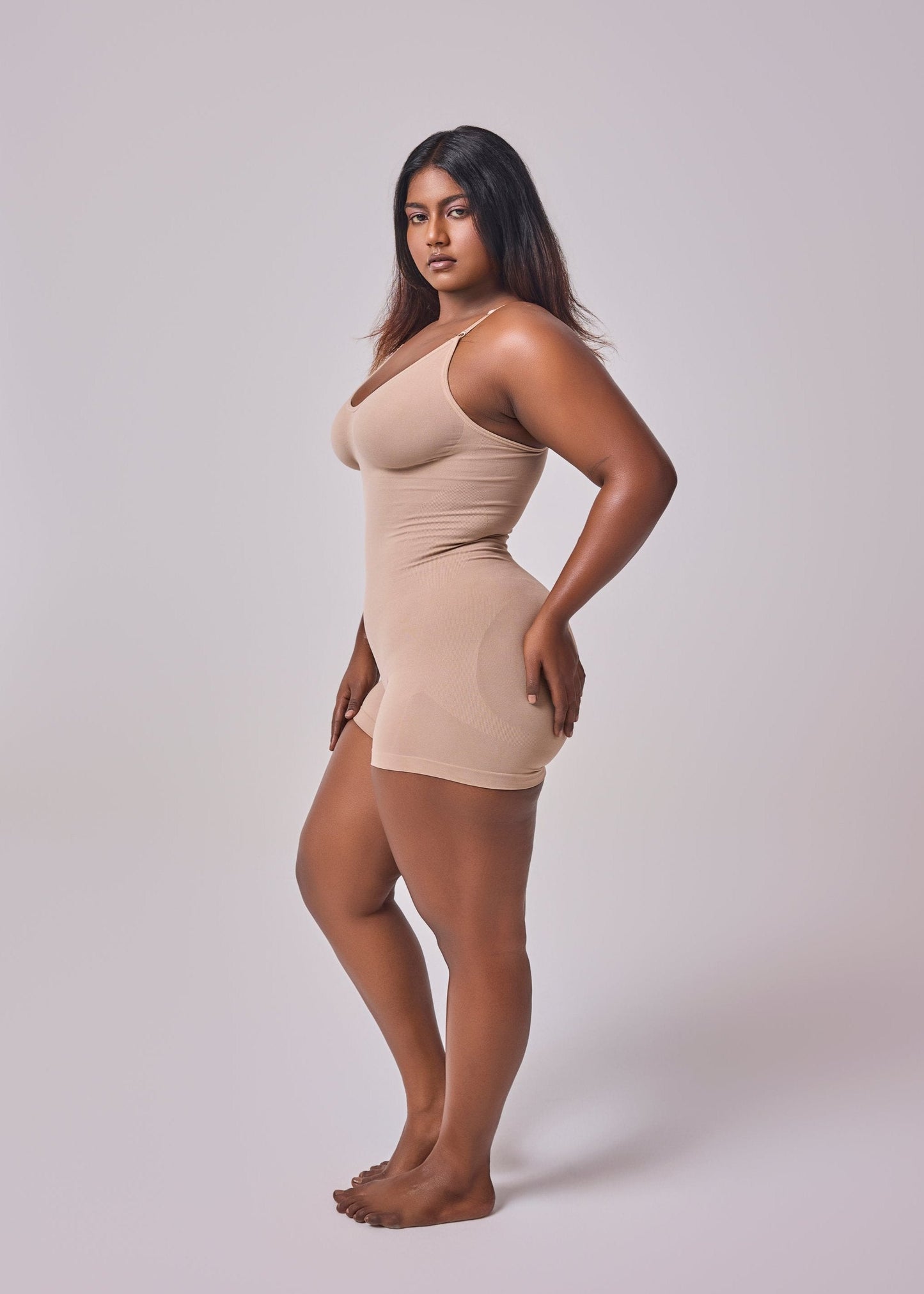 Essentials Mid Thigh Bodysuit Bodyshaper