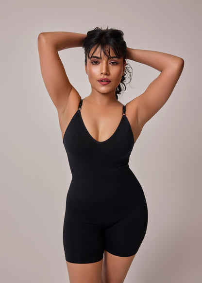 Essentials Mid Thigh Bodysuit Bodyshaper