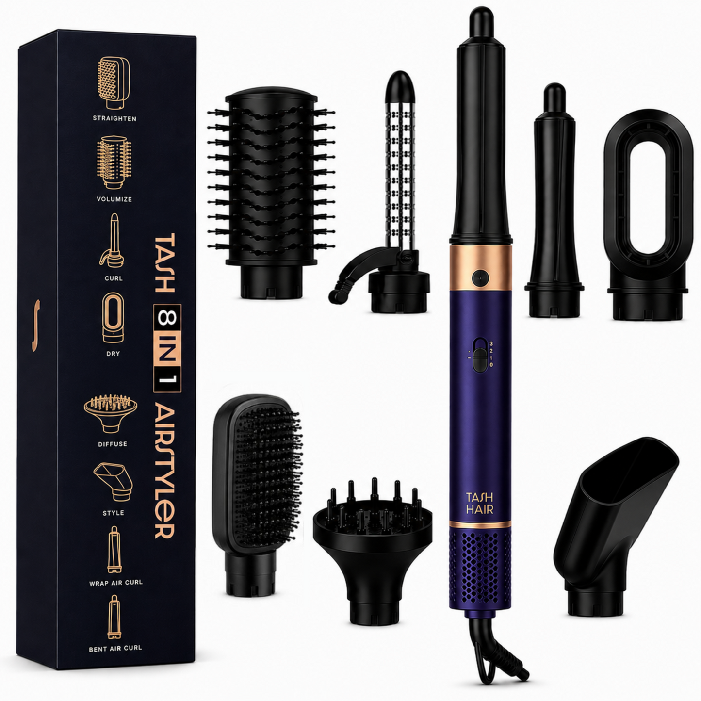 Tash AirStyler 8 in 1