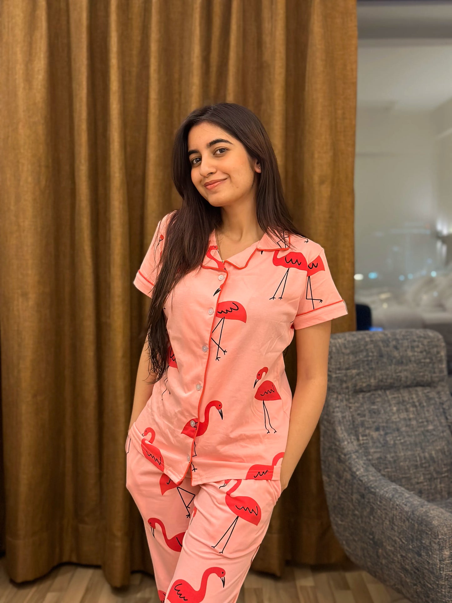 Flamingo Pyjama Set
