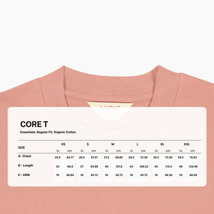 Core T Dusty Pink