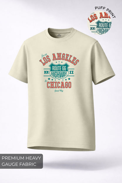 From Los Angeles To Chicago Premium T-Shirt