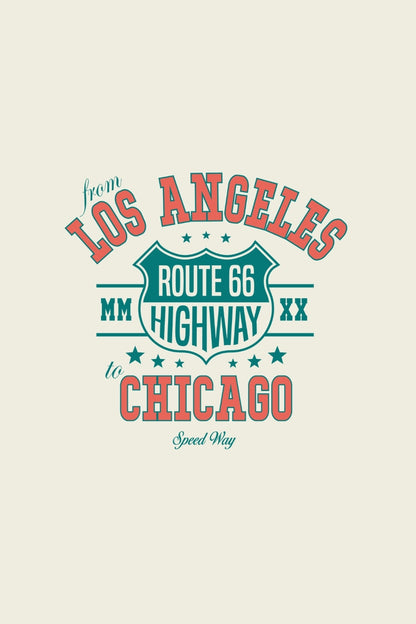 From Los Angeles To Chicago Premium T-Shirt