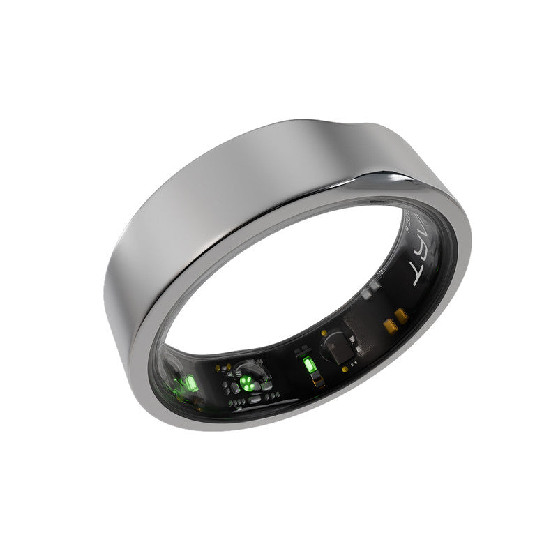 FITTR HART X2 Smart Ring (Frost Silver, 09)
