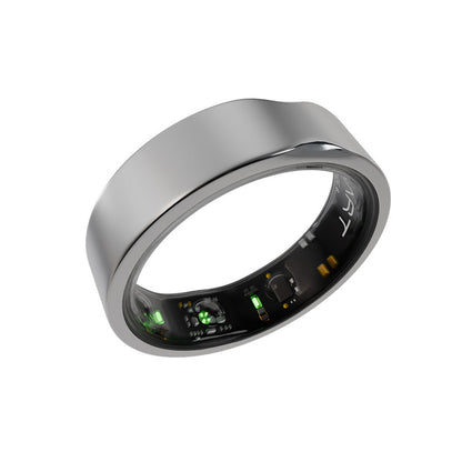 FITTR HART X2 Smart Ring (Frost Silver, 09)
