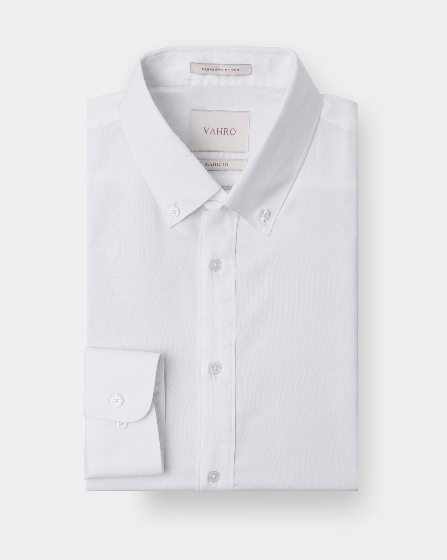The Pinpoint Oxford Shirt White