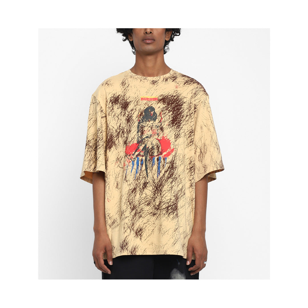 GC-06 T-shirt (Beige) | Huemn at Broadway