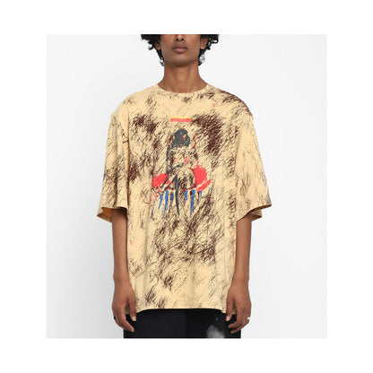 GC-06 T-shirt (Beige) | Huemn at Broadway
