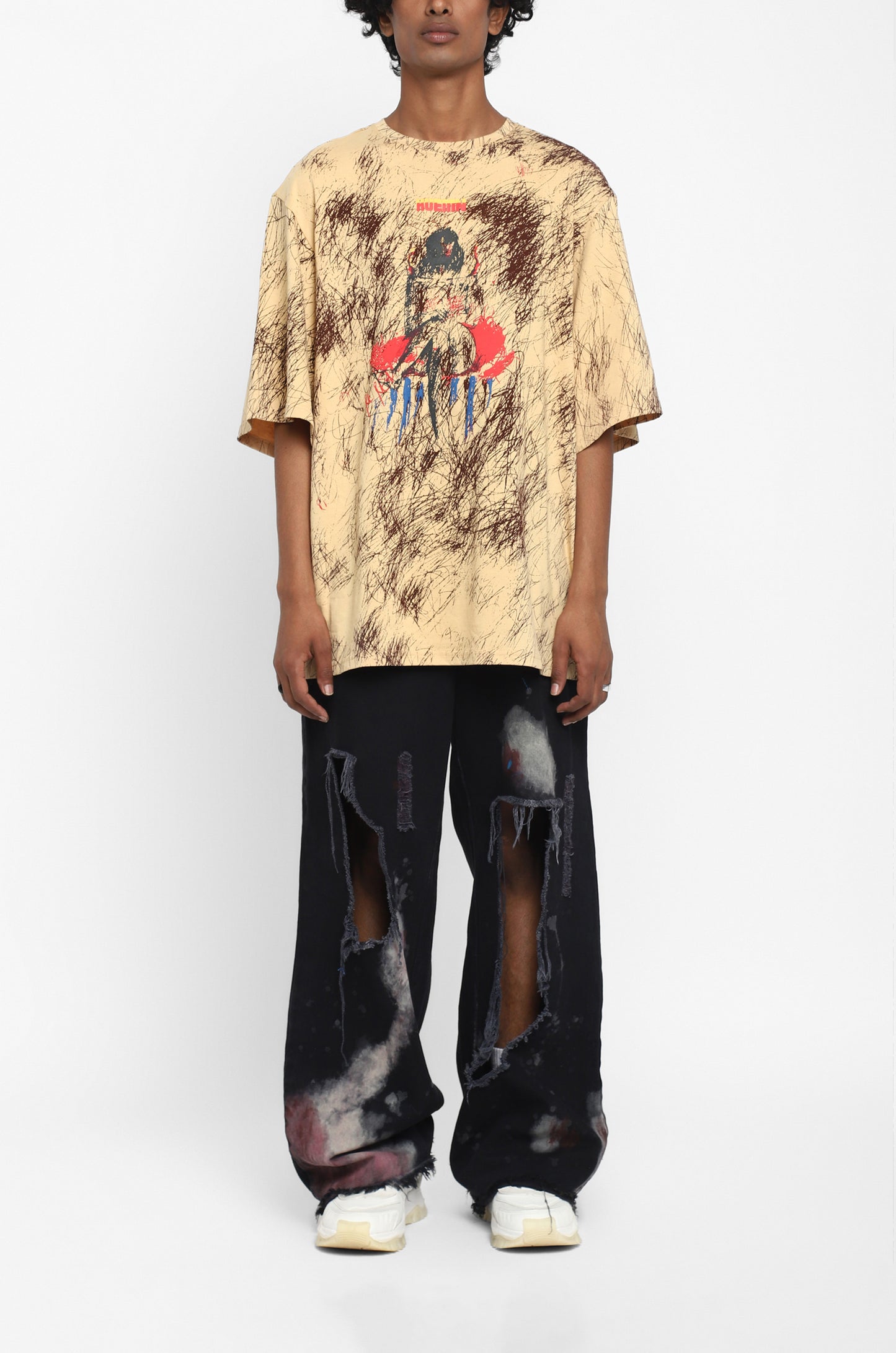 GC-06 T-shirt (Beige) | Huemn at Broadway