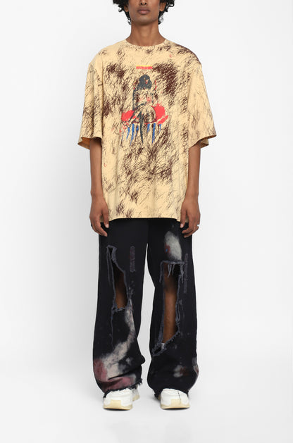 GC-06 T-shirt (Beige) | Huemn at Broadway