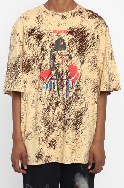 GC-06 T-shirt (Beige) | Huemn at Broadway