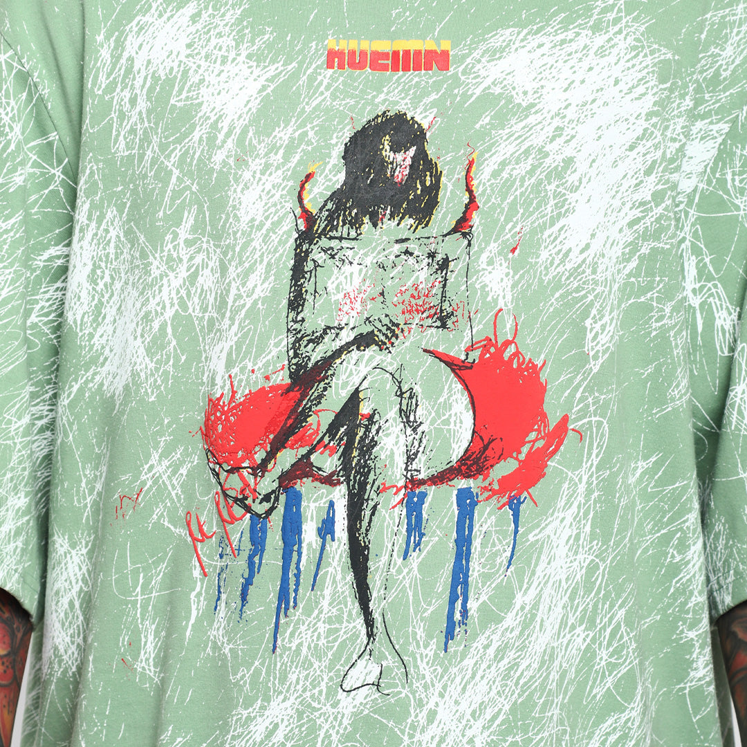 GC-06 T-shirt (Pistachio Green) | Huemn at Broadway