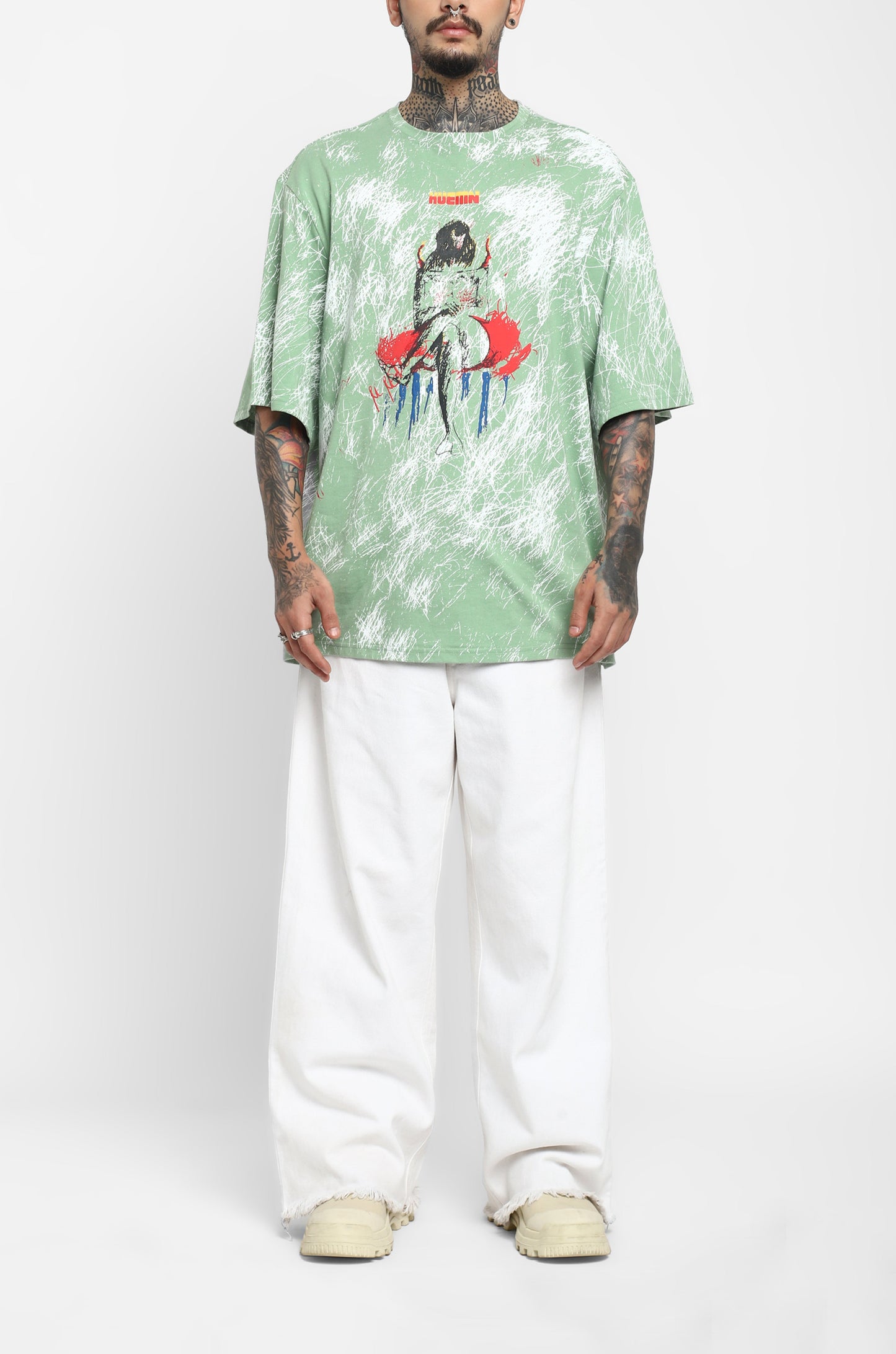 GC-06 T-shirt (Pistachio Green) | Huemn at Broadway