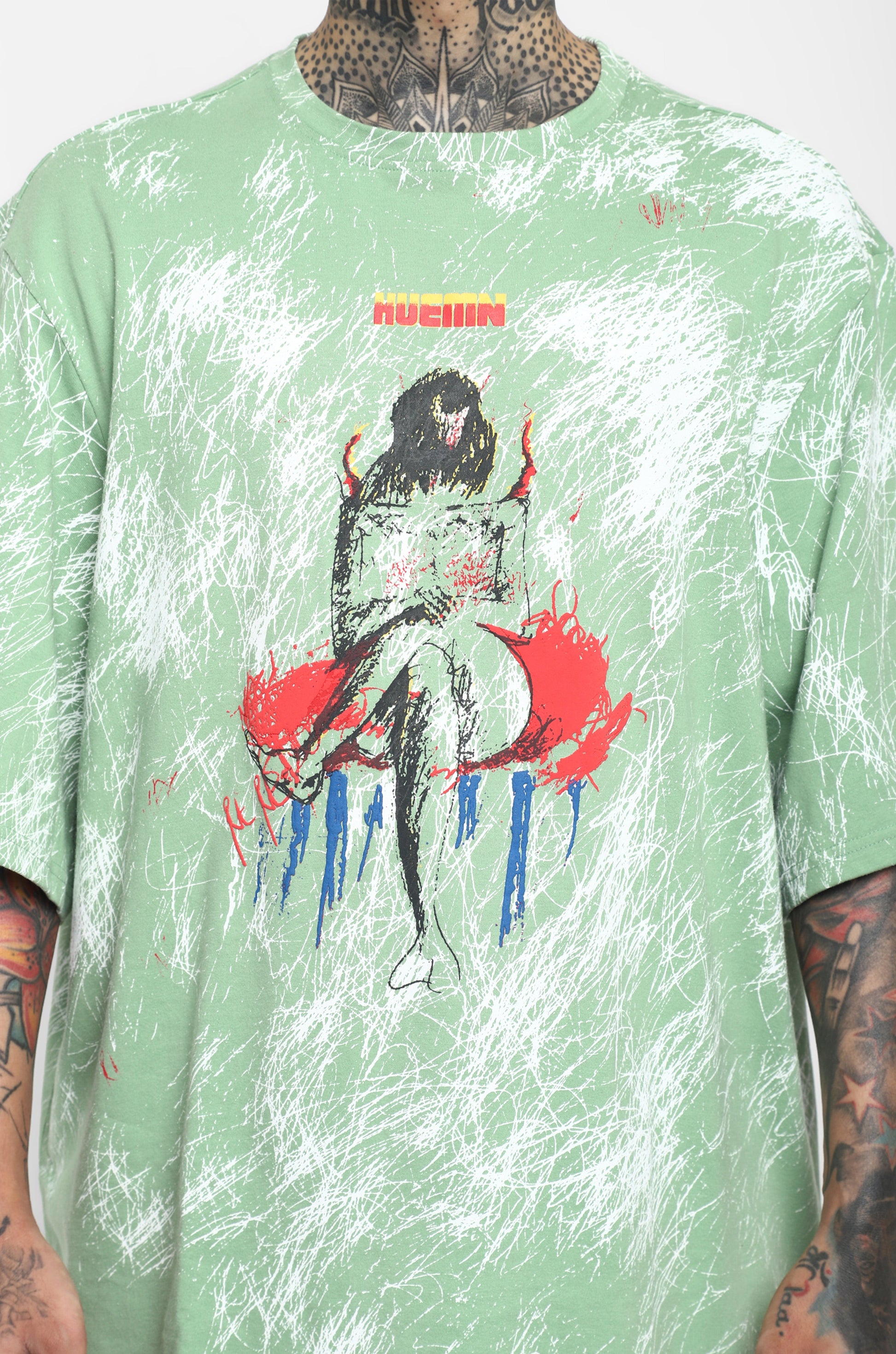 GC-06 T-shirt (Pistachio Green) | Huemn at Broadway