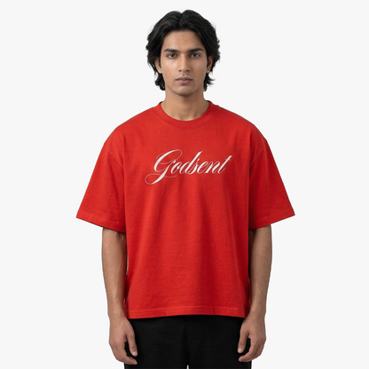 GODSENT TEE RED | FLYAF at Broadway