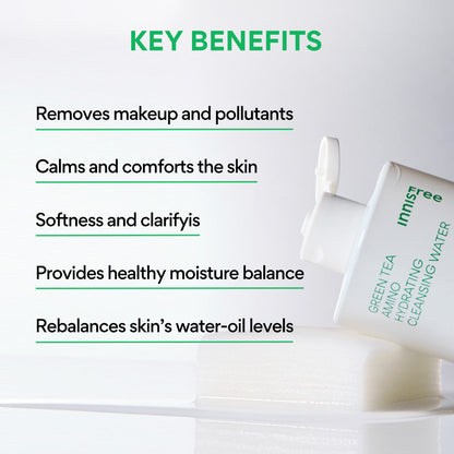 Innisfree  Green Tea Amino Cleansing Water 320GM