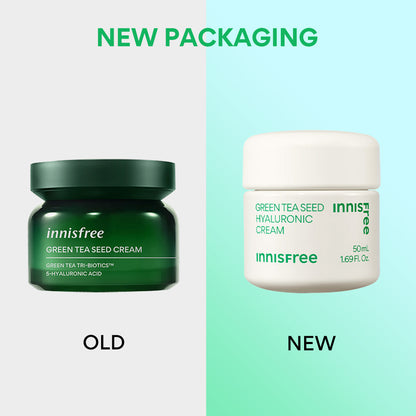 Innisfree Green Tea Seed Hyaluronic Cream 50ml For Soothing Skin