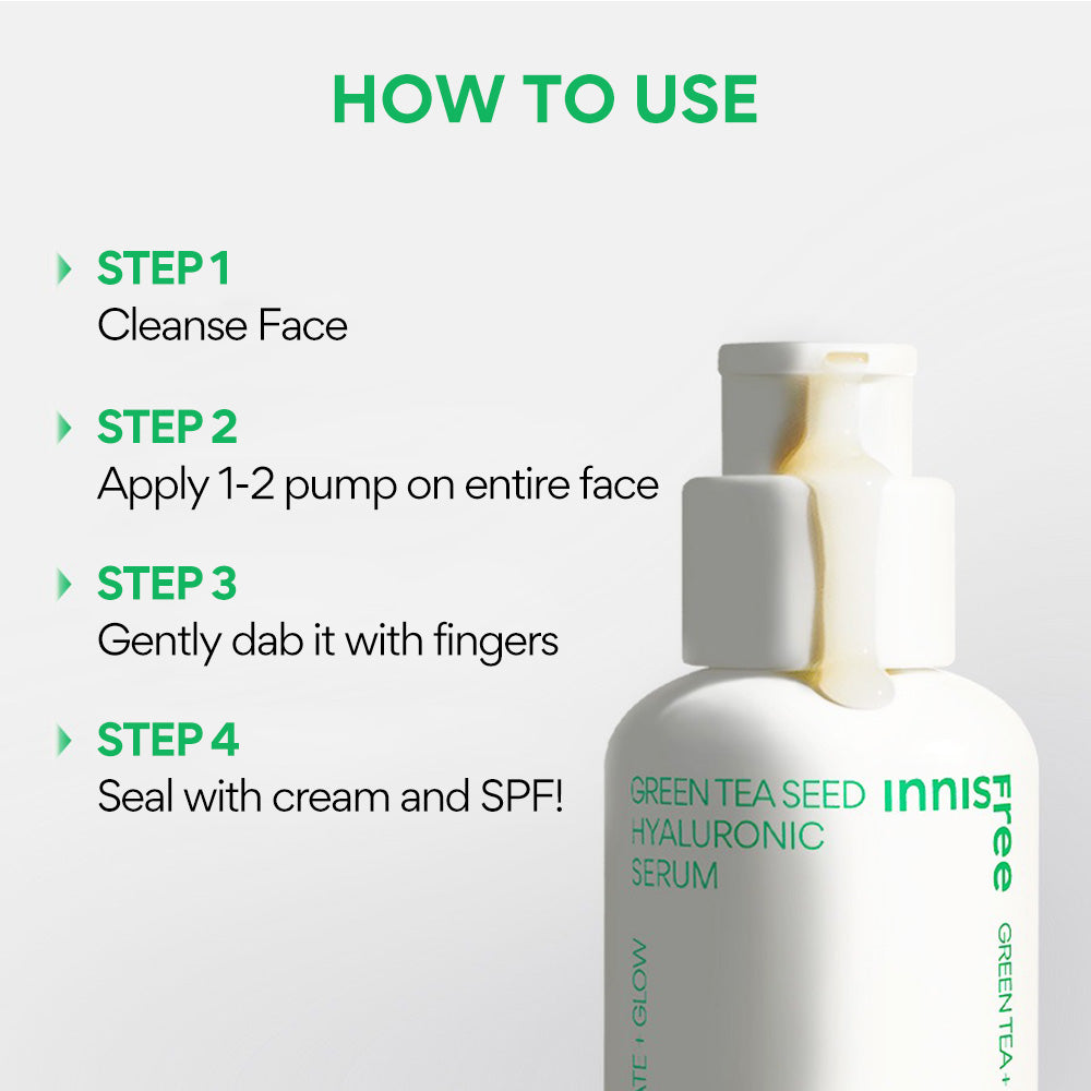 Innisfree Green Tea Seed Serum 30ML Acne-Prone Skin