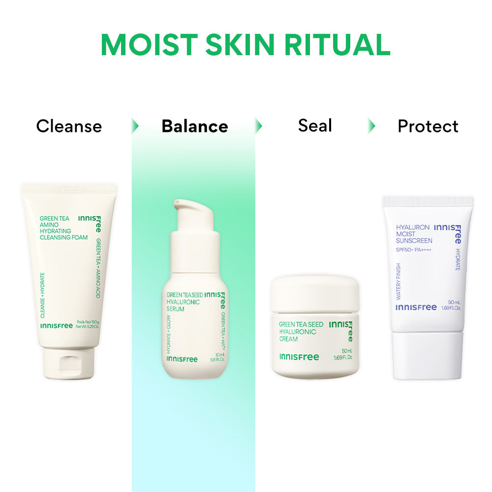 Innisfree Green Tea Seed Serum 30ML Acne-Prone Skin