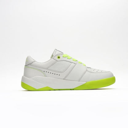 Green Leather Low Top Sneaker