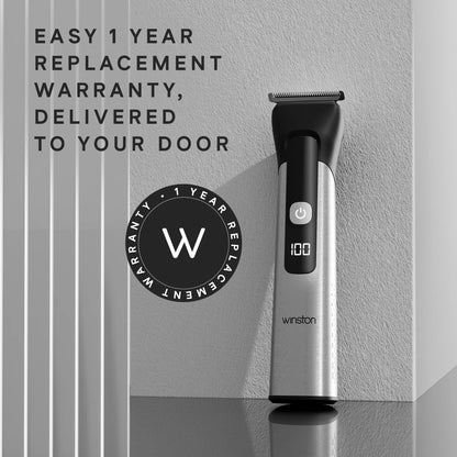 Groom Pro | 5-in-1 Metal Body Trimmer with Digital Display & EdgeSense Technology