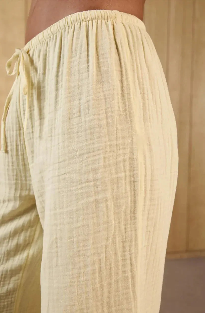 Guaze Cotton Drawstring Pant
