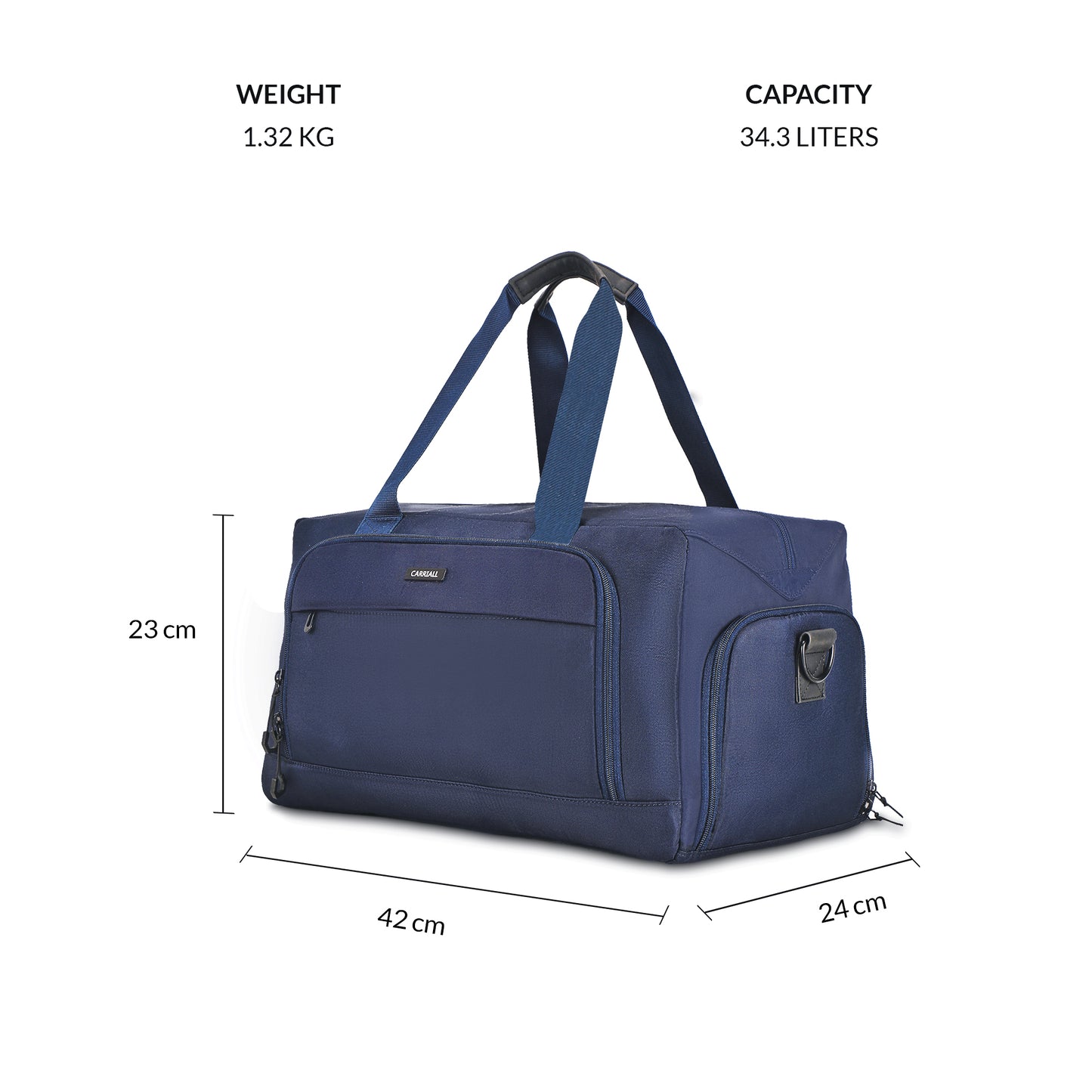 Carriall Gym Duffle Navy Blue Bag 23L