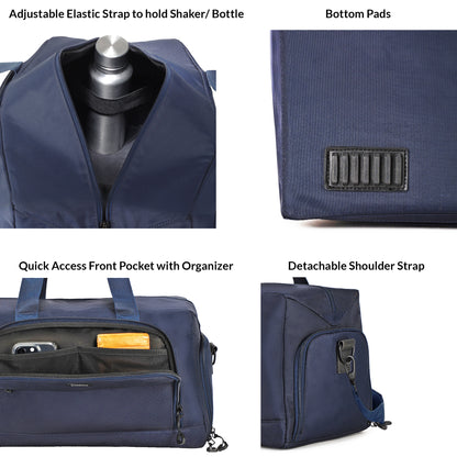 Carriall Gym Duffle Navy Blue Bag 23L