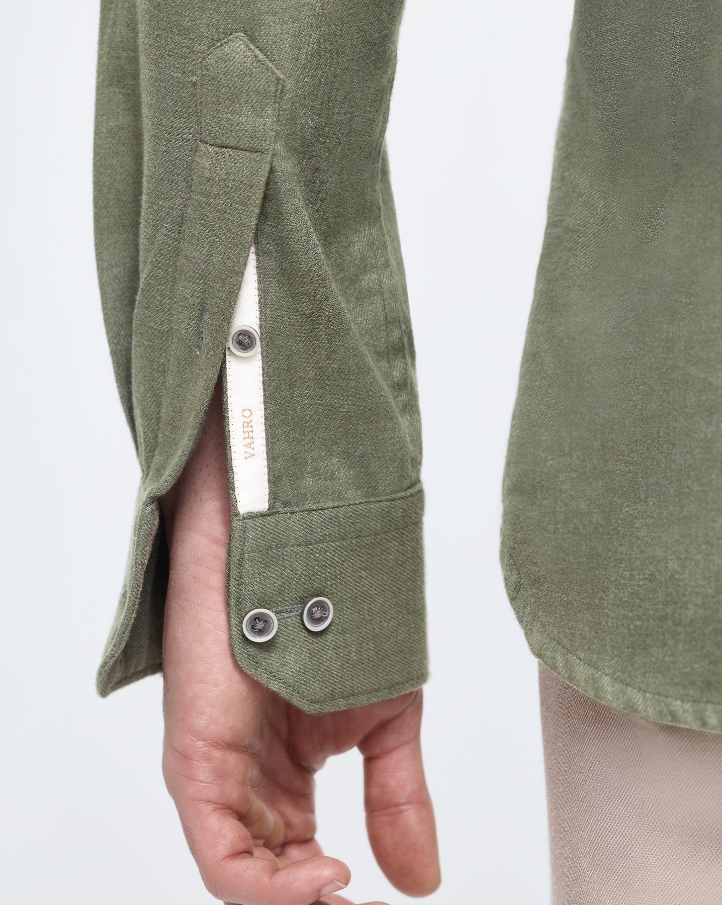 The Heritage Flannel Shirt Olive