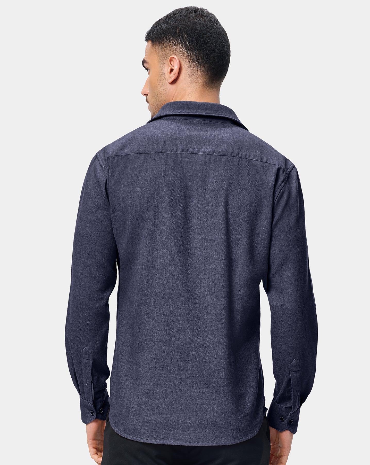 The Heritage Flannel Shirt Navy