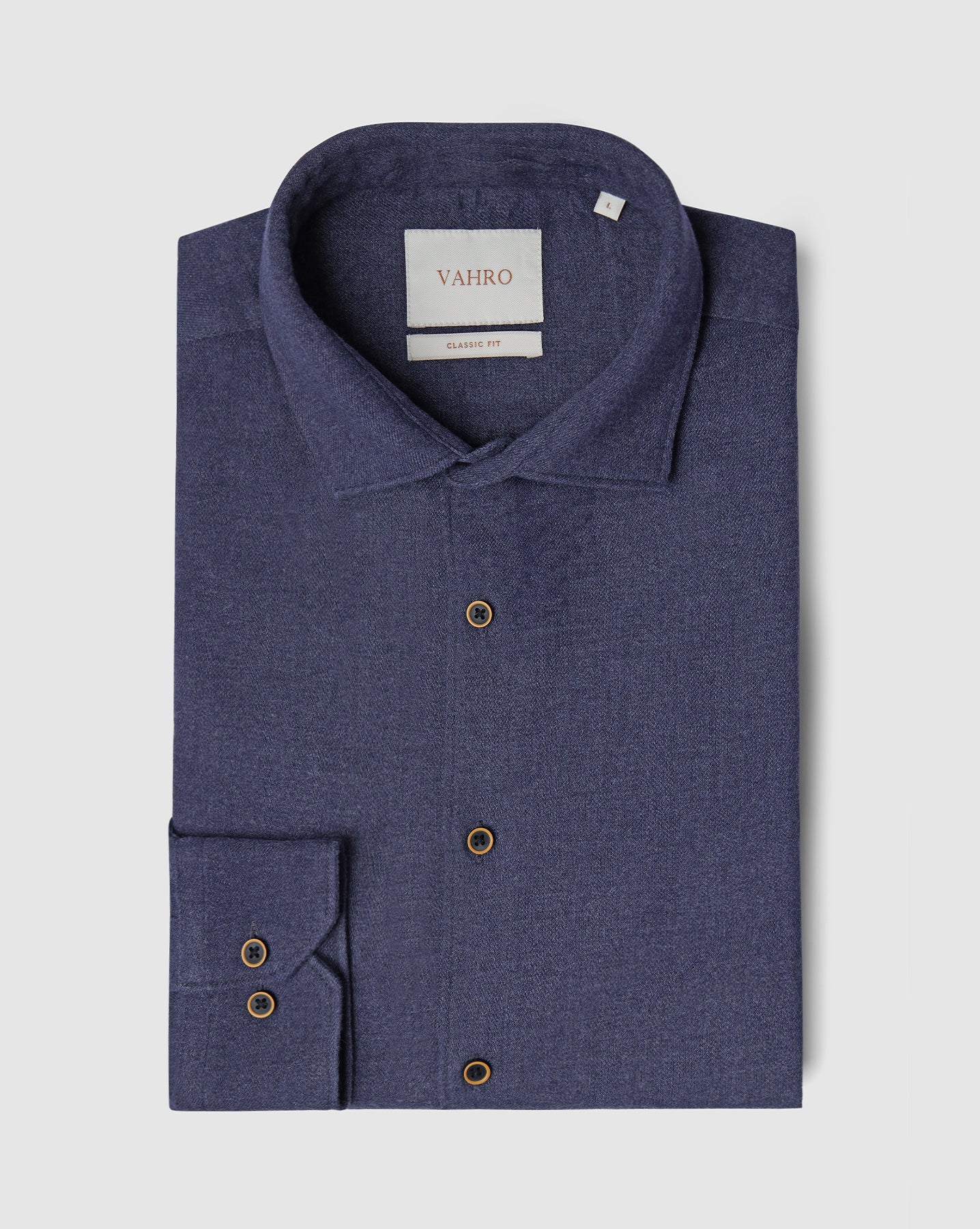 The Heritage Flannel Shirt Navy