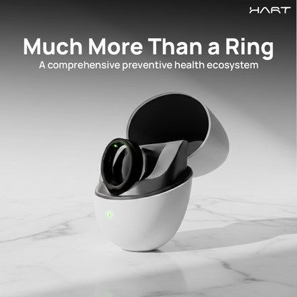 FITTR HART X2 Smart Ring (Frost Silver, 07)