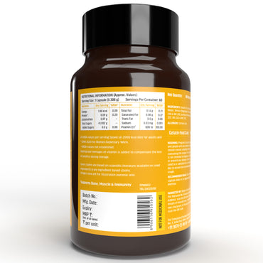 HealthKart hk vitals Vitamin D3 (600 IU), 60 Capsules