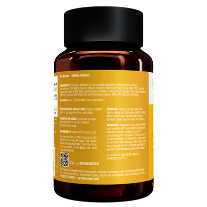 HealthKart hk vitals Calcium + Vitamin D3 Supplement (60 Tablets) | With Magnesium & Zinc | HK Vitals at Broadway