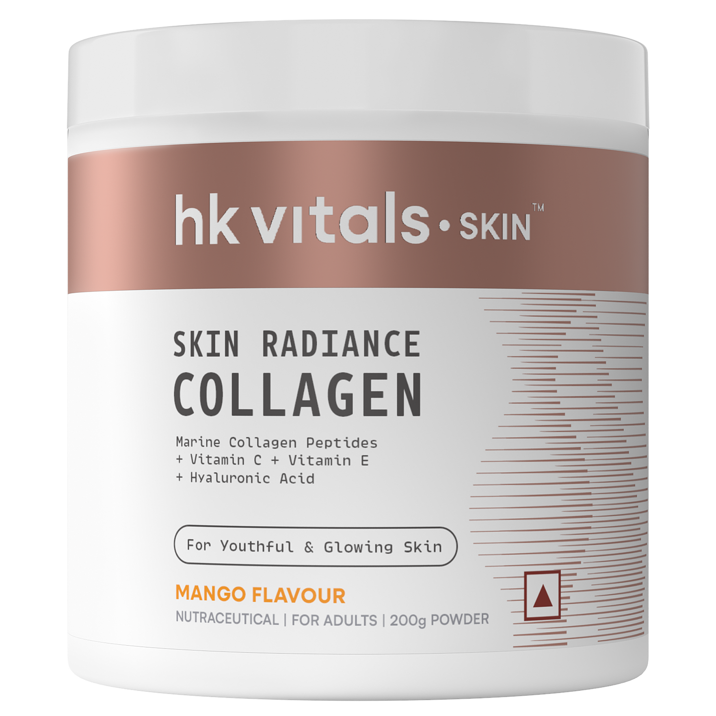 HealthKart hk vitals Marine Collagen Supplement (200g) | Vitamin C, E, Sodium Hyaluronate | HK Vitals at Broadway