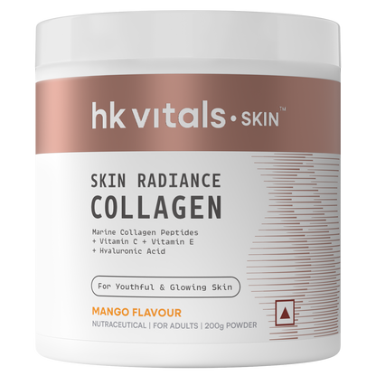 HealthKart hk vitals Marine Collagen Supplement (200g) | Vitamin C, E, Sodium Hyaluronate | HK Vitals at Broadway