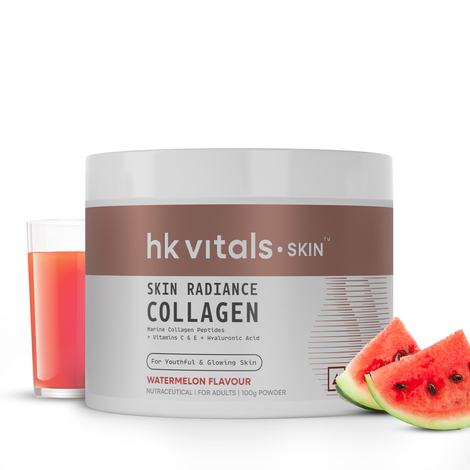 HealthKart HK Vitals Skin Radiance Collagen Supplement with Biotin,100 g | HK Vitals at Broadway