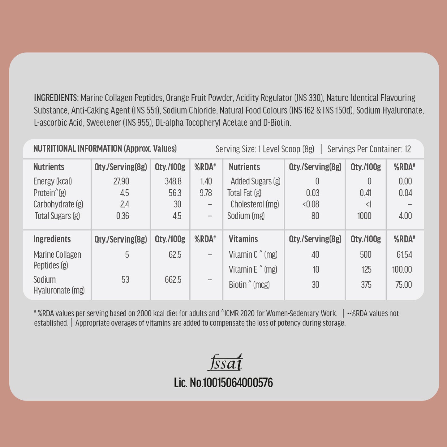 HealthKart HK Vitals Skin Radiance Collagen Supplement with Biotin,100 g | HK Vitals at Broadway
