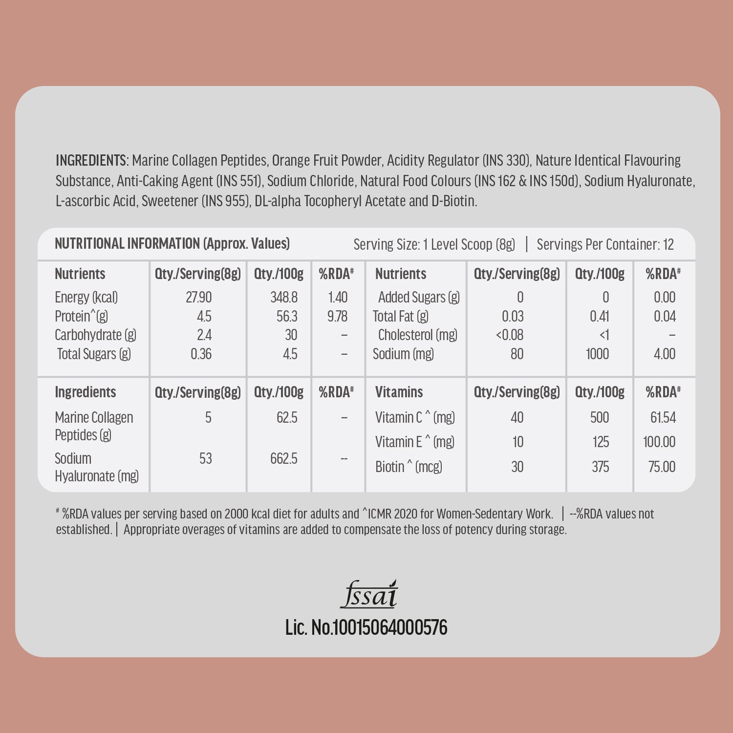 HealthKart HK Vitals Skin Radiance Collagen Supplement with Biotin,100 g | HK Vitals at Broadway