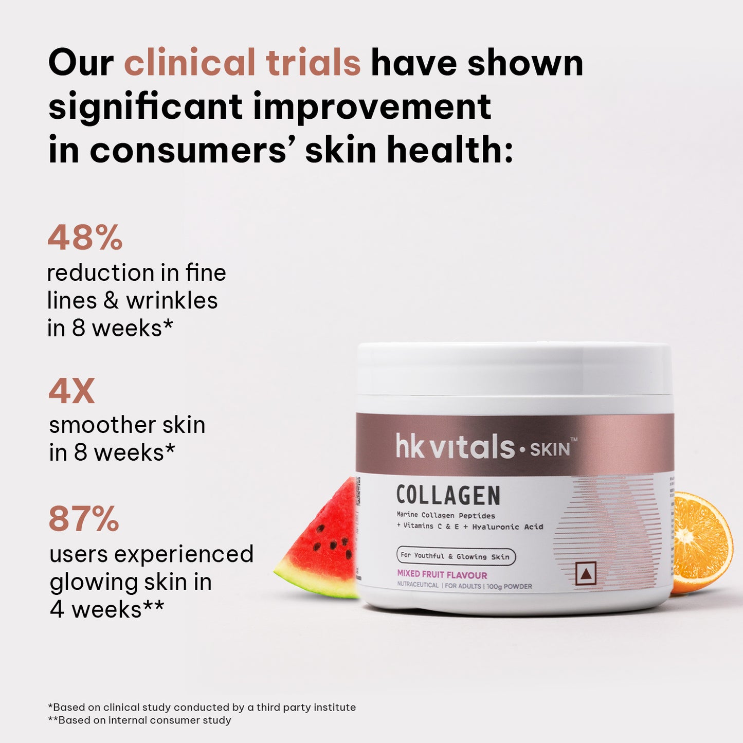 HealthKart HK Vitals Skin Radiance Collagen Supplement with Biotin,100 g | HK Vitals at Broadway