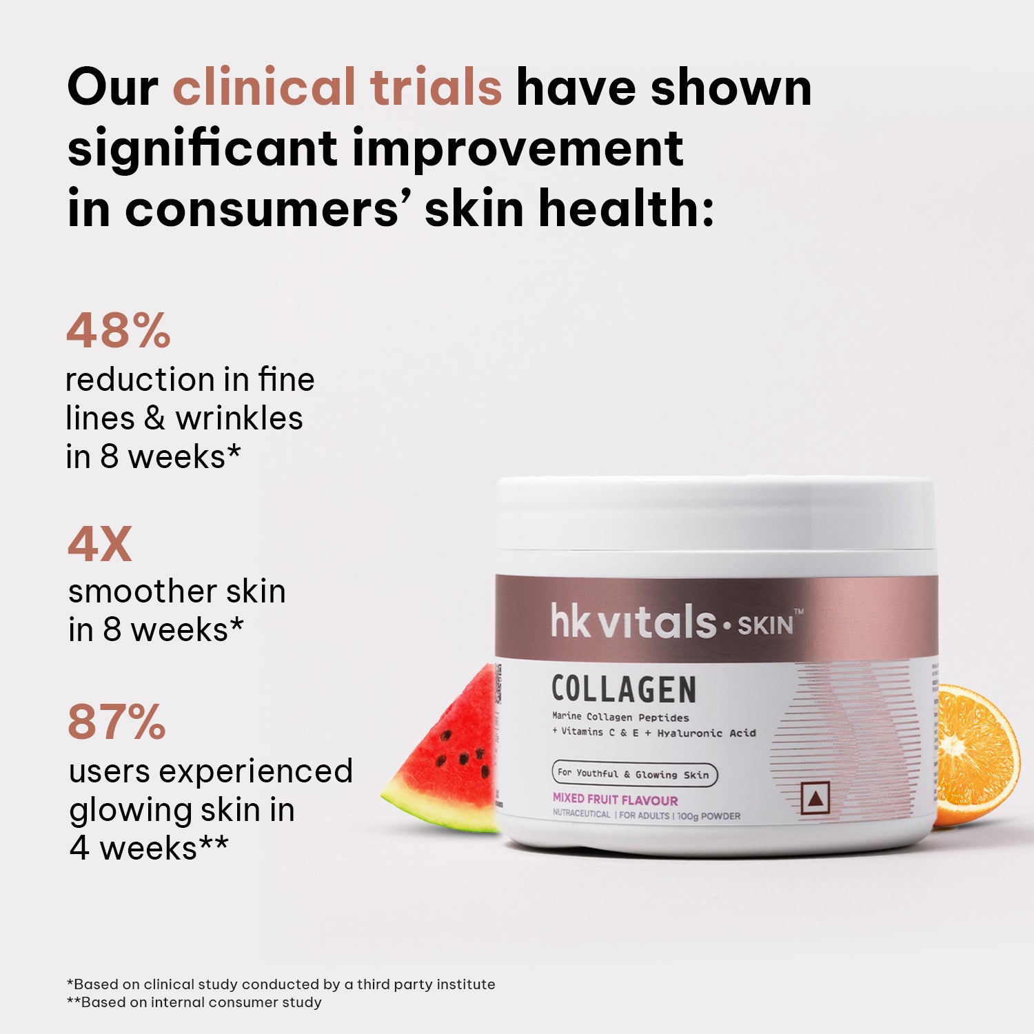 HealthKart HK Vitals Skin Radiance Collagen Supplement with Biotin,100 g | HK Vitals at Broadway