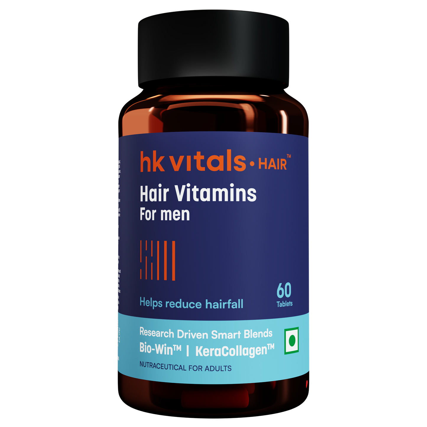 HealthKart HK Vitals Hair Vitamins for Men, 60 tablets | HK Vitals at Broadway