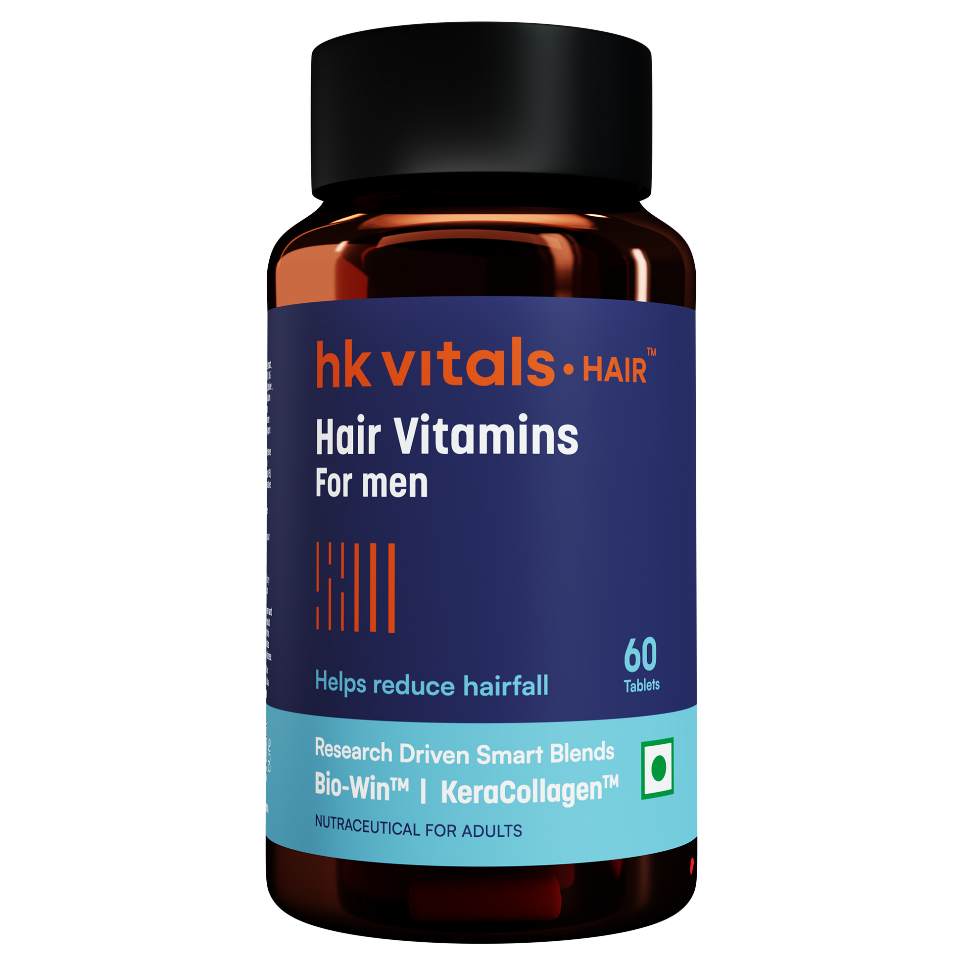 HealthKart HK Vitals Hair Vitamins for Men, 60 tablets | HK Vitals at Broadway