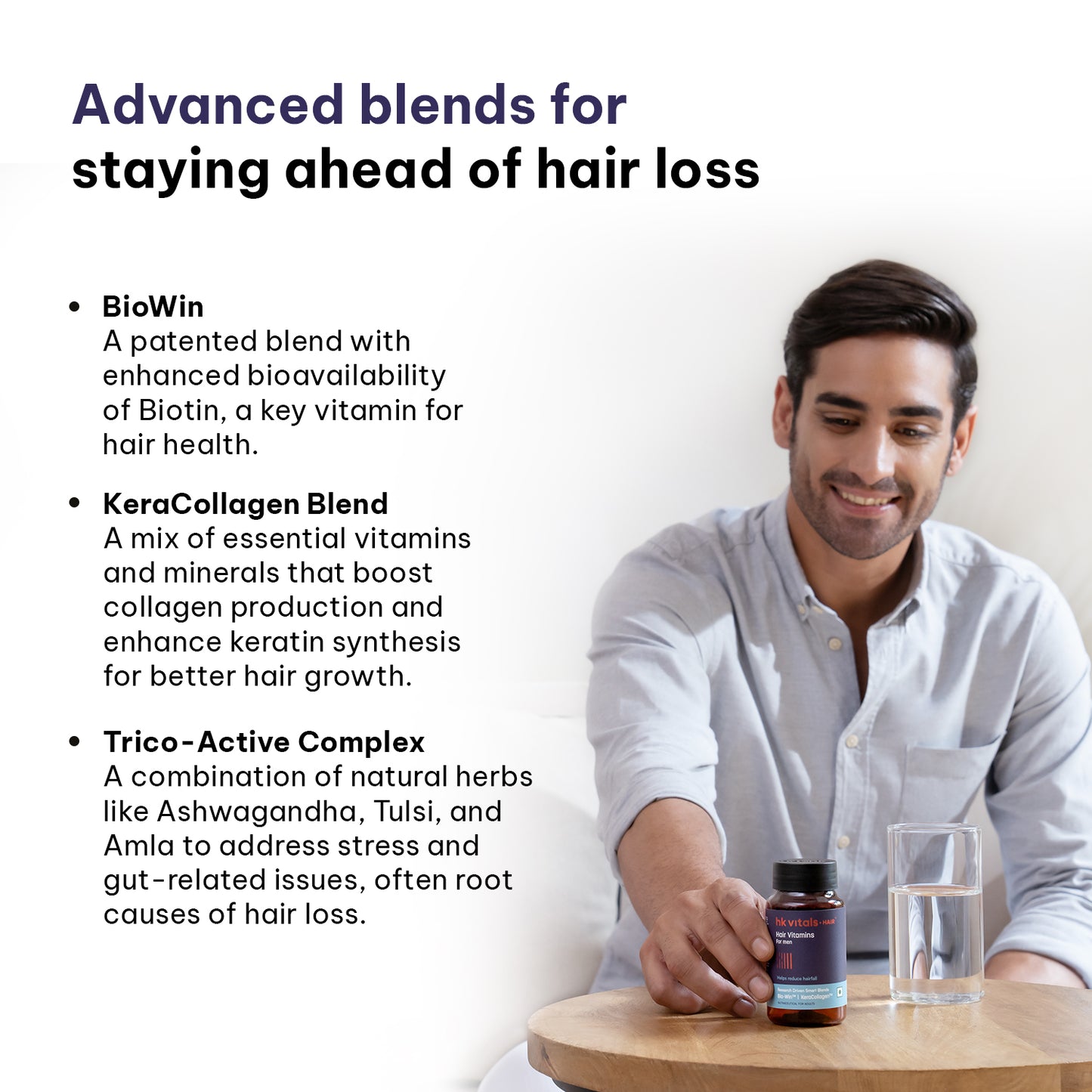 HealthKart Hair Multivitamin with Biotin & Omega | HK Vitals at Broadway